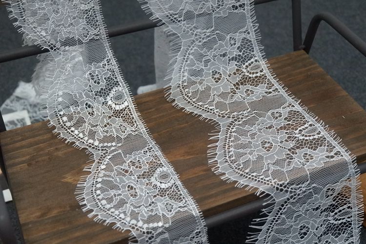 Eyelash Lace Trim Width 8-12 cm LT0059-Lace Fabric Shop