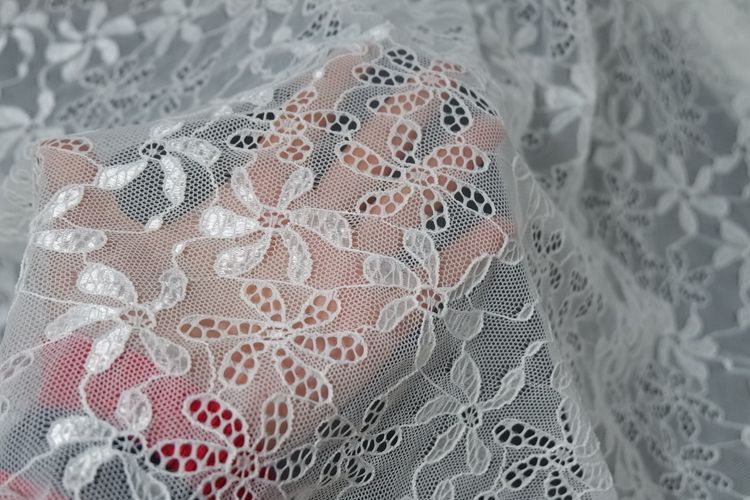 Stretch Tulle Sewing Fabrics Width 150cm TF0083-Lace Fabric Shop