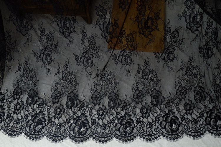Chantilly Lace Width 70-150 cm CHL0010-Lace Fabric Shop