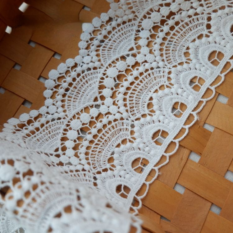 Guipure Lace Trim Width 7-17 cm LT0029-Lace Fabric Shop