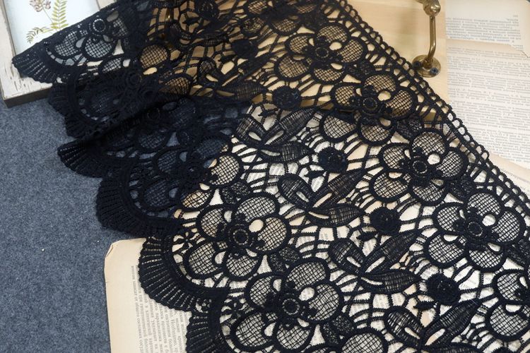 3D Guipure Trims Width 32 cm LT0122-Lace Fabric Shop