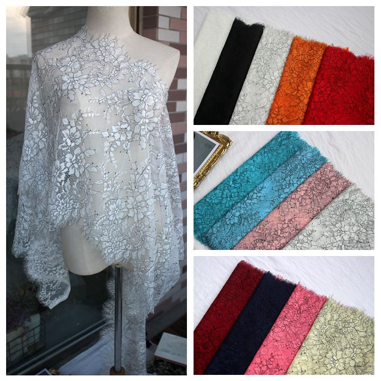 Color Lace Trim Width 42-48 cm CL0036-Lace Fabric Shop