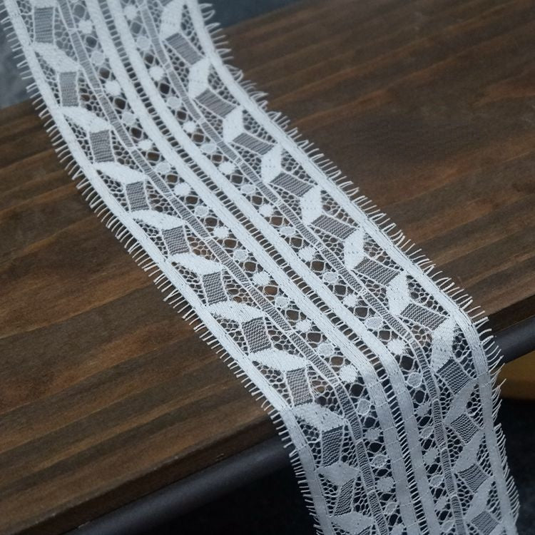 French Lace Trim Width 7-10 cm LT0034-Lace Fabric Shop