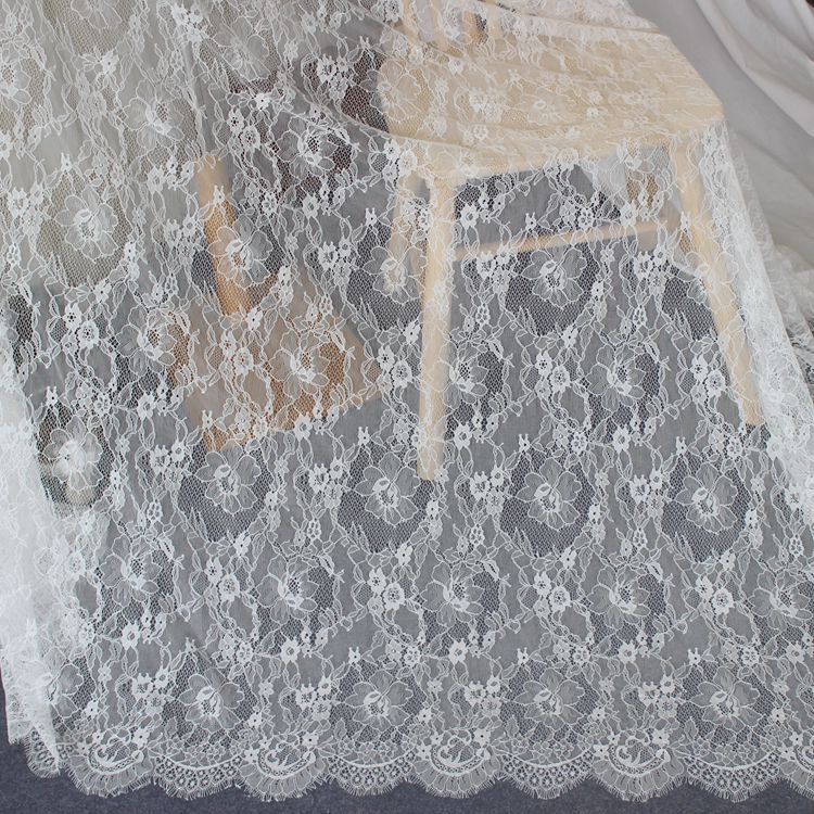 Wide Hollow Chantilly Lace Width 150 cm CHL0136-Lace Fabric Shop
