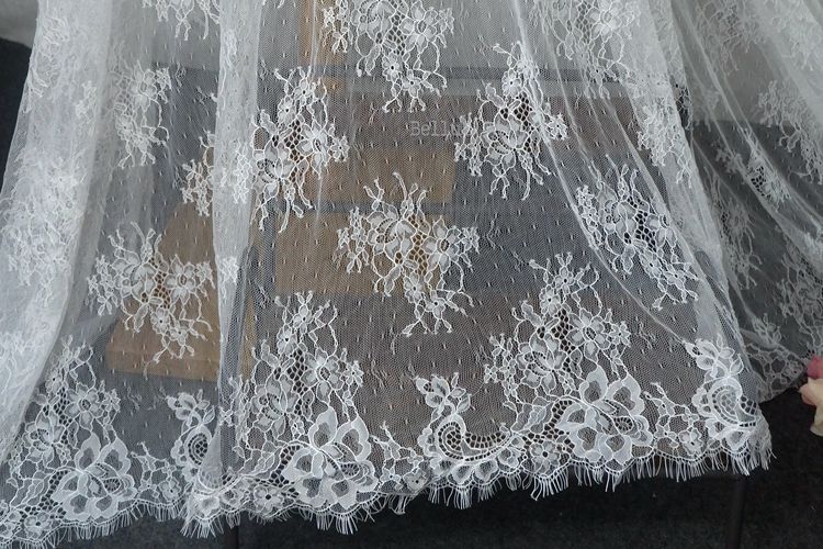 Chantilly Lace Fabrics Width 150 cm CHL0044-Lace Fabric Shop