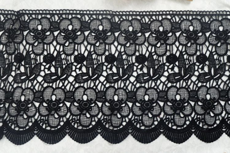 3D Guipure Trims Width 32 cm LT0122-Lace Fabric Shop