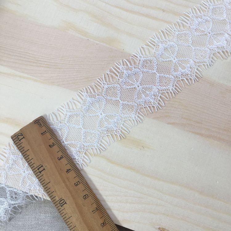Eyelash Lace Trim Width 2-4 cm LT0092-Lace Fabric Shop