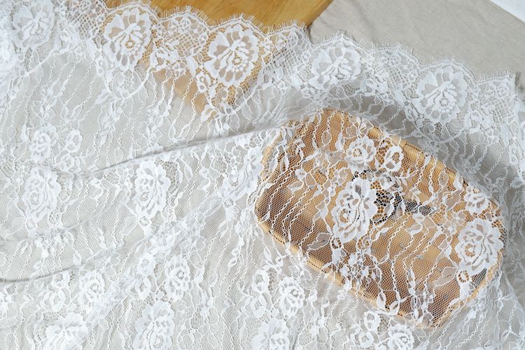 Wedding Lace Fabrics Width 150 cm CHL0061-Lace Fabric Shop