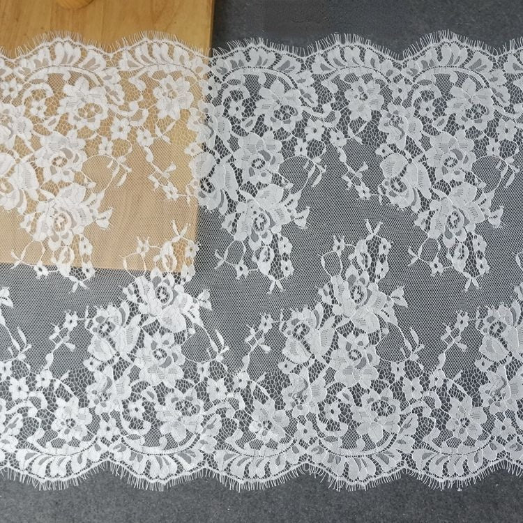Lace Trim Material Width 33-46 cm LT0249-Lace Fabric Shop