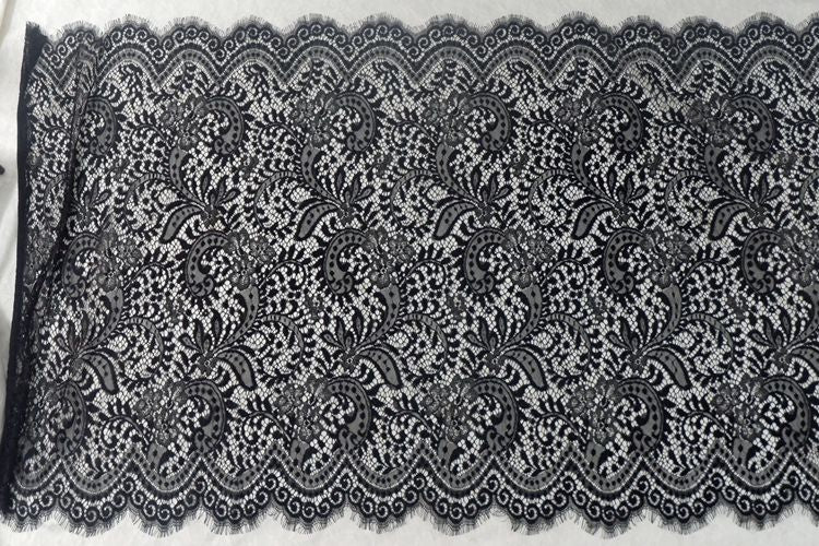 Wide Chantilly Lace 13 Colors Width 70-73 cm CL0072-Lace Fabric Shop
