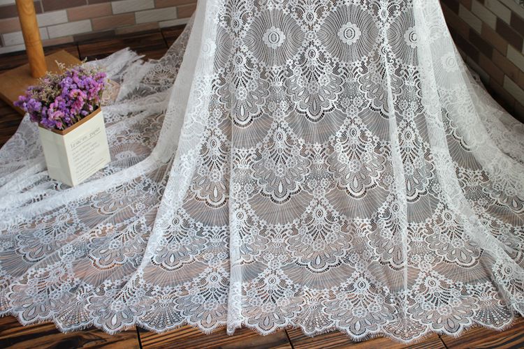 Hollow Wide Chantilly Lace Width 150 cm CHL0122-Lace Fabric Shop