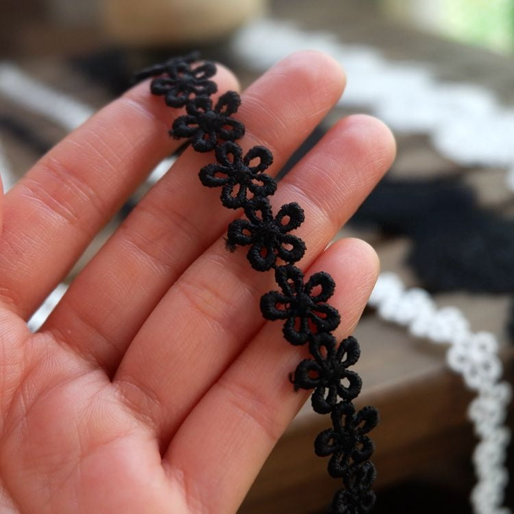 Guipure Lace Trim Flower Width 1-6 cm LT0311-Lace Fabric Shop