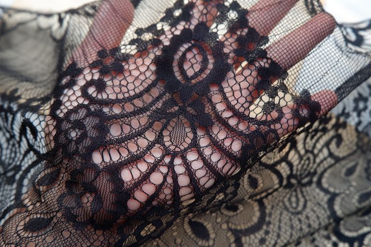 Vintage Eyelash Lace Trim Width 25 cm LT0204-Lace Fabric Shop