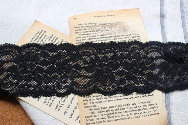 Stretch Lace Trim Width 6-9 cm LT0146