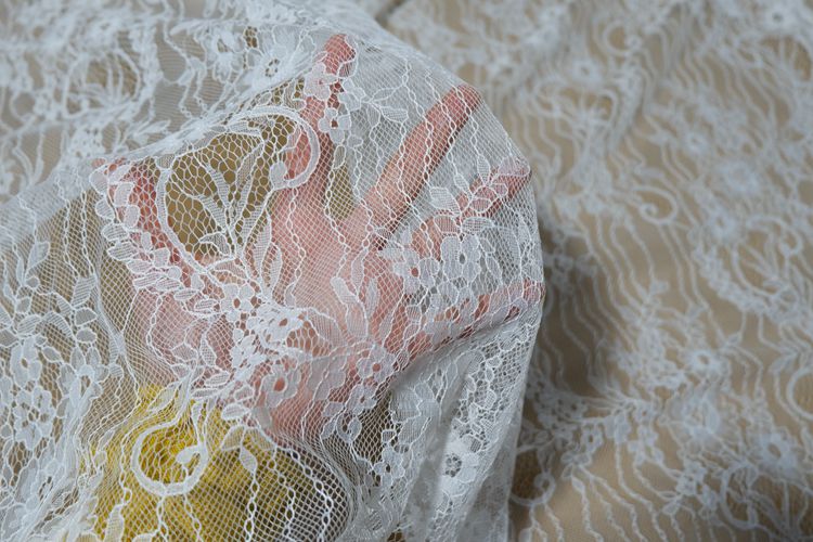Chantilly Lace Width 150 cm CHL0049-Lace Fabric Shop