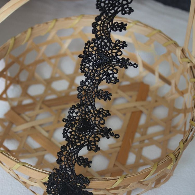 Love Hollow Lace Trim Material Width 4 cm LT0360-Lace Fabric Shop