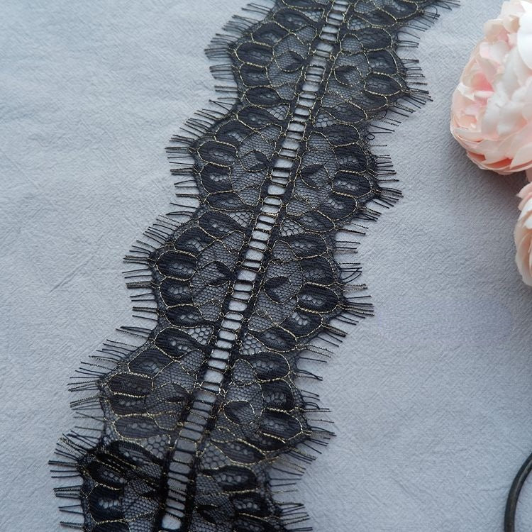 Cuff Lace Trim Material Width 4-10 cm LT0236-Lace Fabric Shop