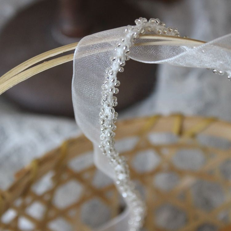 Colorful Beaded Lace Trim Mesh Belt BT0103-Lace Fabric Shop