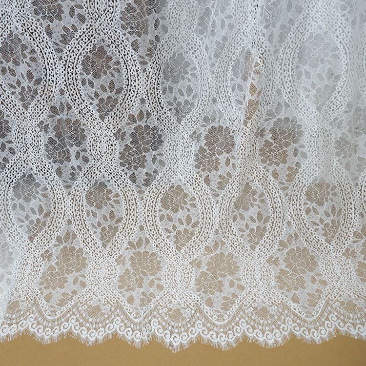 Eyelash Guipure Lace Width 150cm GL0004-Lace Fabric Shop
