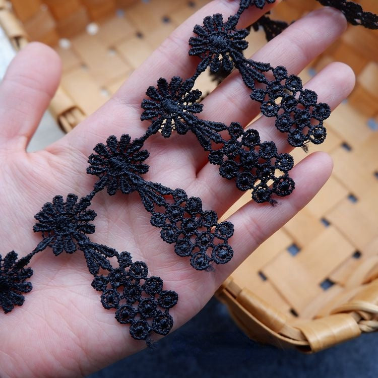 Tassel Guipure Lace Trimming Fabric LT0171-Lace Fabric Shop