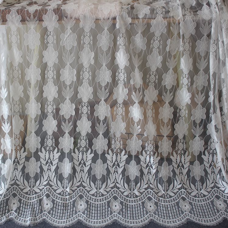 Luxury Voile Chantilly Lace Width 150 cm CHL0134-Lace Fabric Shop