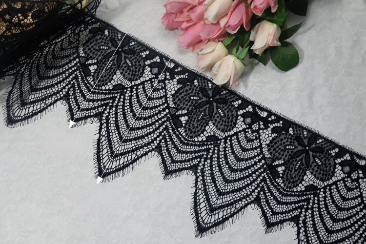 Guipure Lace Trim Width 26 cm LT0047-Lace Fabric Shop