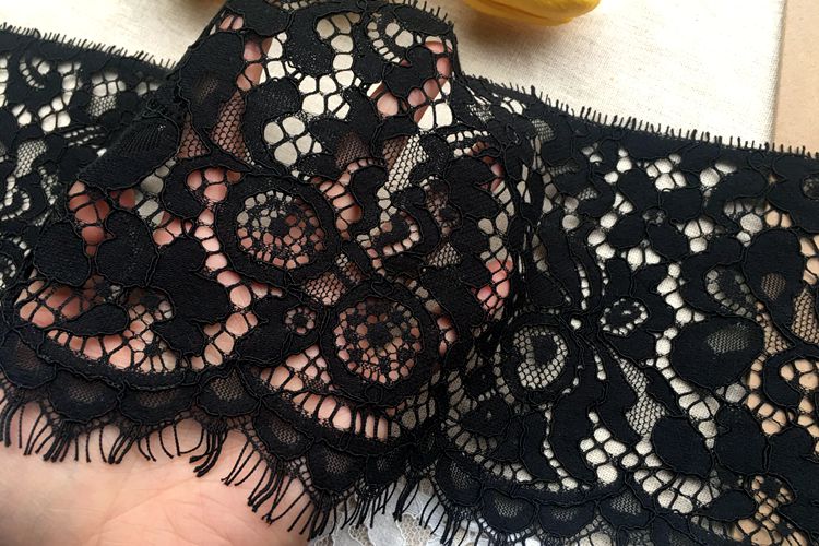 Wedding Lace Trim Width 13-18 cm LT0179-Lace Fabric Shop