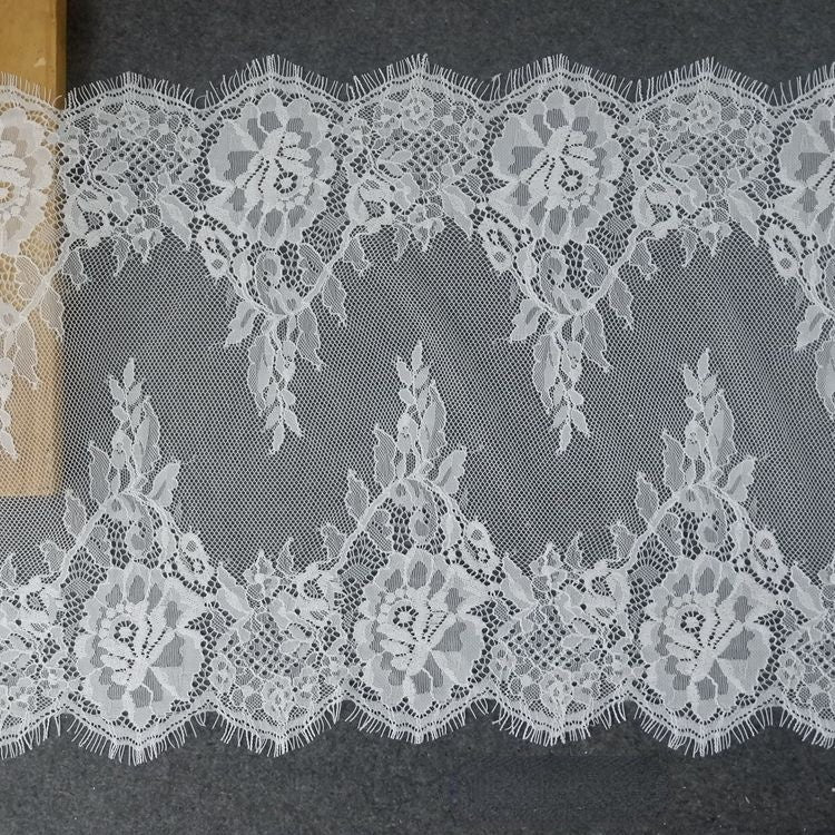 Lace Trim Material Width 33-46 cm LT0249-Lace Fabric Shop