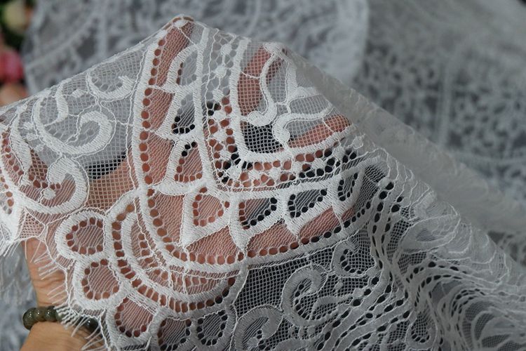 Hem Guipure Lace Material Width 150 cm GL0075-Lace Fabric Shop