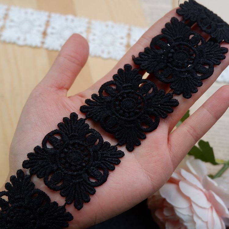 Japan 3D Lace Trim Width 4-11 cm LT0132-Lace Fabric Shop