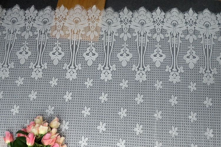 Nylon Cotton Guipure Lace Width 150cm GL0019-Lace Fabric Shop