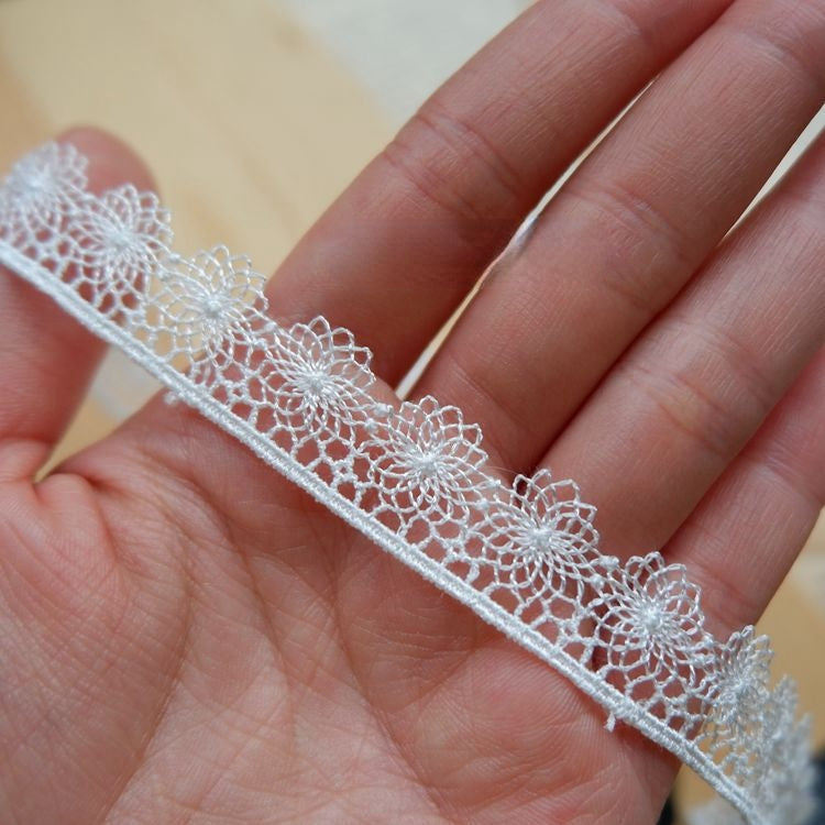 Wedding Materials Narrow Lace Trim LT0227-Lace Fabric Shop