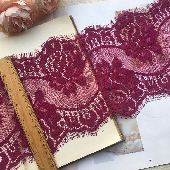 Color Lace Trim Fabric Width 17 cm CL0049-Lace Fabric Shop