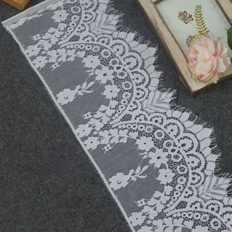 Lace Trims Width 16-38 cm LT0106-Lace Fabric Shop