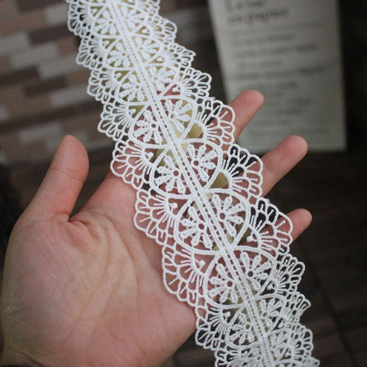 Geometric Lace Trim Material Width 4-7 cm LT0347-Lace Fabric Shop