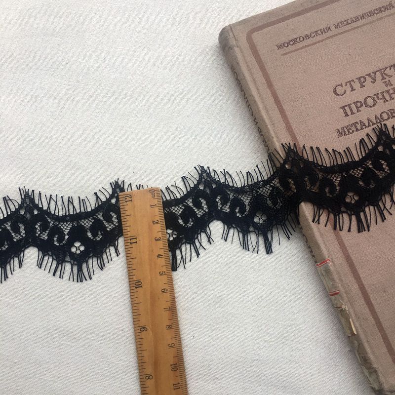Eyelash Lace Trim Width 5 cm LT0049-Lace Fabric Shop