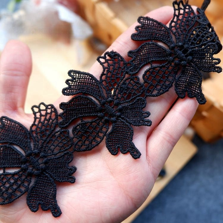 3D Lace Trim Fabric Width 3-6 cm LT0135-Lace Fabric Shop