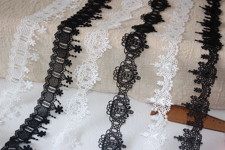 Love Hollow Lace Trim Material Width 4 cm LT0360-Lace Fabric Shop