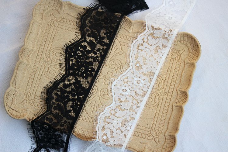 Chantilly Lace Trim Hem Fabric Width 7-16 cm LT0329-Lace Fabric Shop