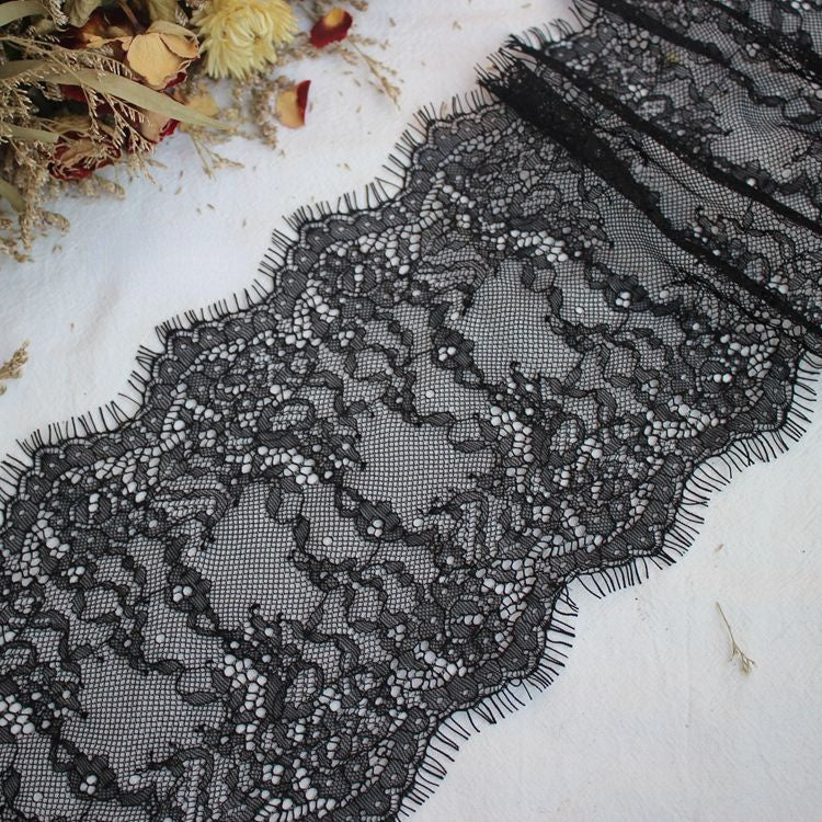 Lace Trim Fabric Width 14-24 cm LT0152-Lace Fabric Shop