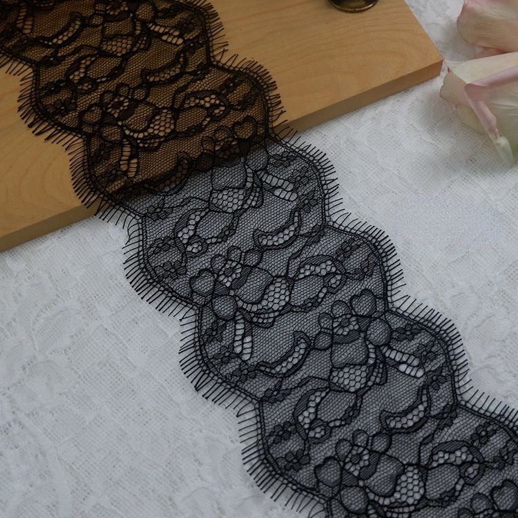 French Lace Trim Width 10 cm LT0072-Lace Fabric Shop