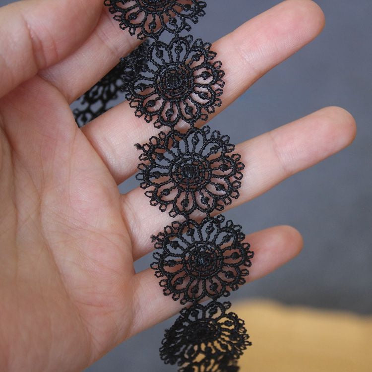 Bridal Belt Lace Trim Fabric Width 2 cm LT0301-Lace Fabric Shop