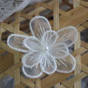 1#White 6x5.6cm 1 Flower
