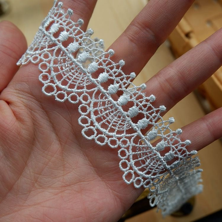 Guipure Lace Trim Width 3-5 cm LT0163-Lace Fabric Shop