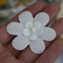 I#White 4.5cm 1 Flower