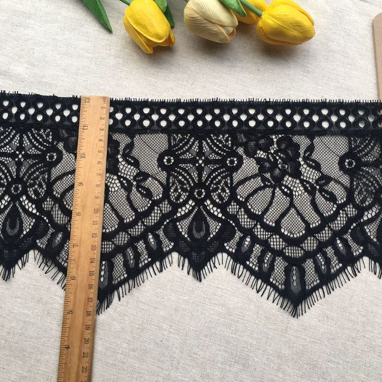 Wedding Lace Trim Width 13-18 cm LT0179-Lace Fabric Shop