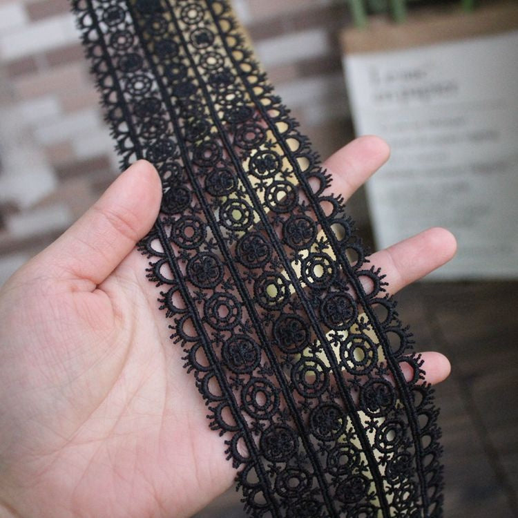 Geometric Lace Trim Material Width 4-7 cm LT0347-Lace Fabric Shop
