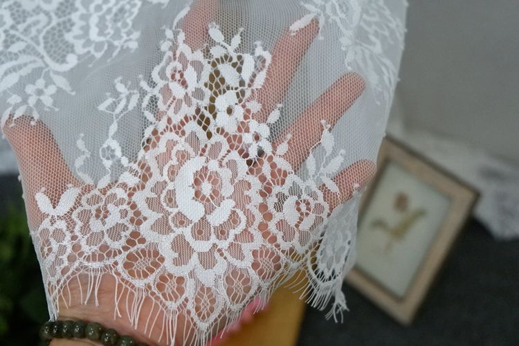 Italy Chantilly Lace Width 150cm CHL005-Lace Fabric Shop