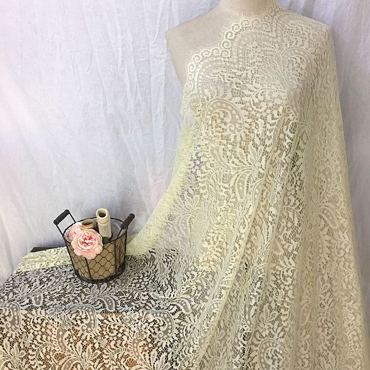 Guipure Color Lace Width 150 cm CL0014-Lace Fabric Shop