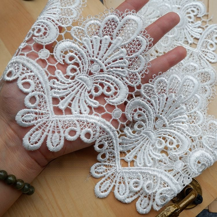 Guipure Lace Trims Width 8-14 cm LT0109-Lace Fabric Shop